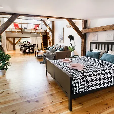 公寓 Cozy Mansard Old Town Aptartment, Ac *