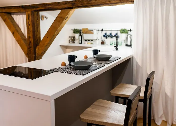 Cozy Mansard Old Town Aptartment, Ac